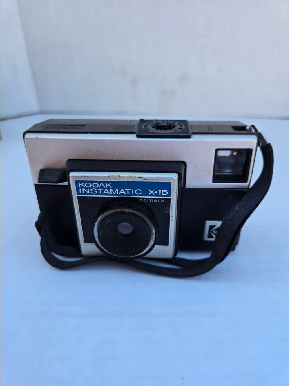 Vintage Kodak Instamatic X-15 Camera 126 Film Retro Photography Collectible